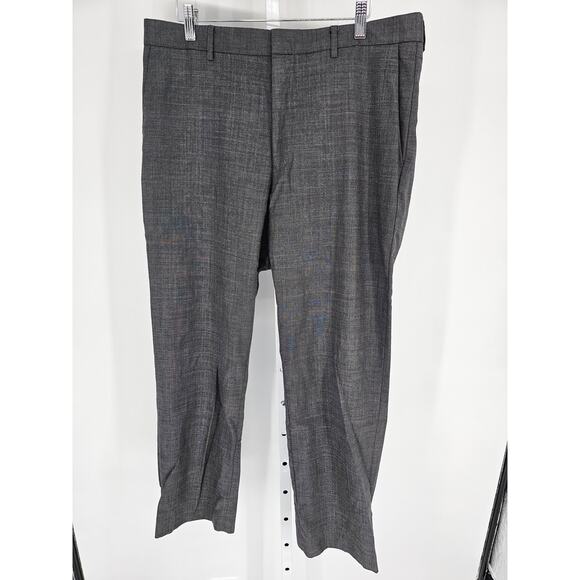 J Crew Mens Sz 34x30 Thompson Fit Straight Leg Dress Pants Gray - Picture 1 of 5
